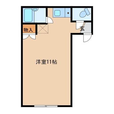 コーポ桜の物件間取画像